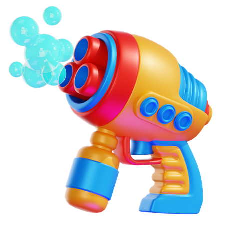 Arma de bolha  3D Icon