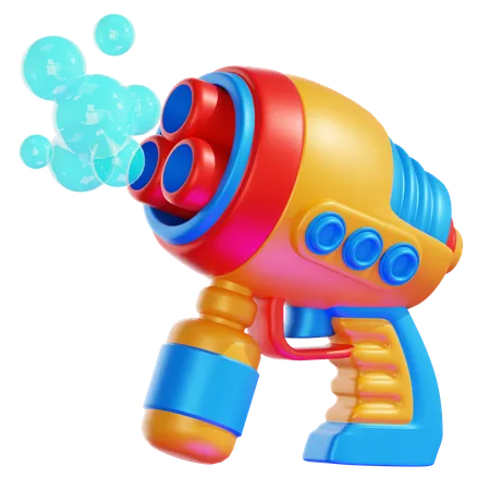 Arma de bolha  3D Icon