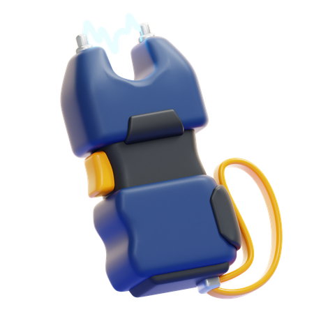 Arma de choque  3D Icon