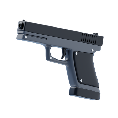 Arma de mão  3D Icon