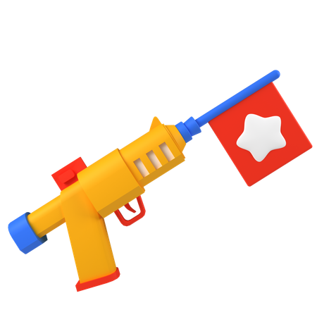 Arma de pegadinha  3D Icon