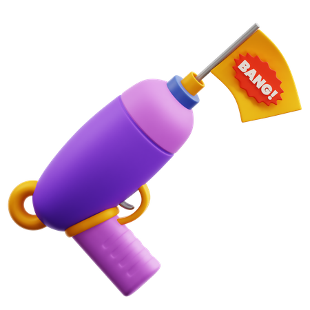 Arma de pegadinha  3D Icon