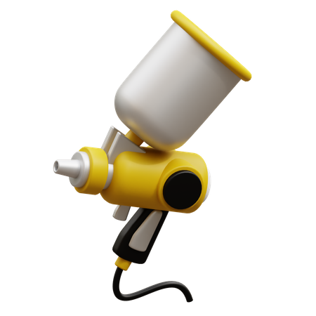 Arma de pintura  3D Icon