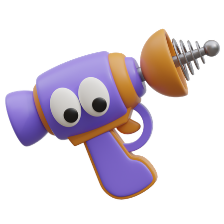 Arma de raios  3D Icon