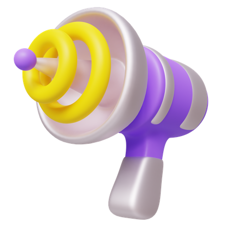 Arma de raios  3D Icon