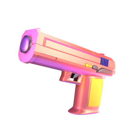 Arma de tiro de console  3D Icon