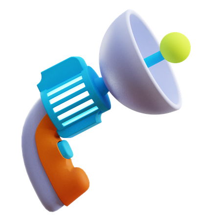 Arma espacial  3D Icon