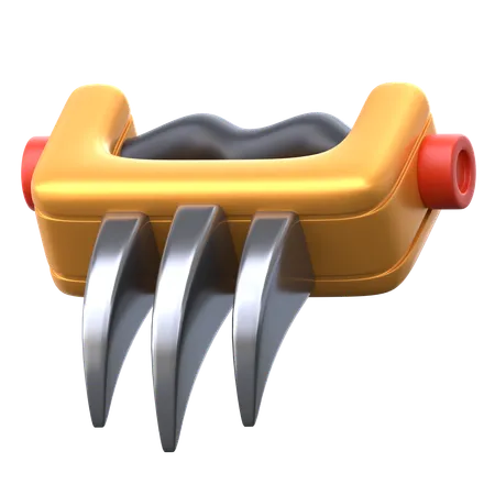 Arma de Garras  3D Icon