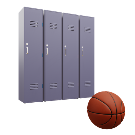 Armadietto del basket  3D Icon