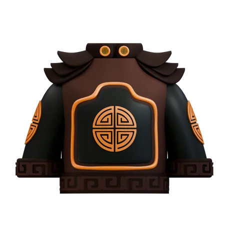 Armadura china  3D Icon