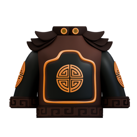 Armadura chinesa  3D Icon