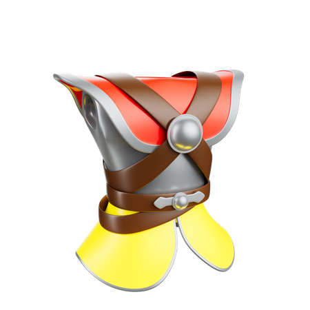 Armadura de guerreiro  3D Icon