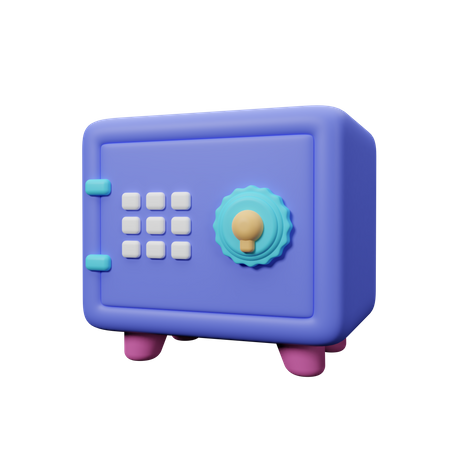 Armário do banco  3D Icon