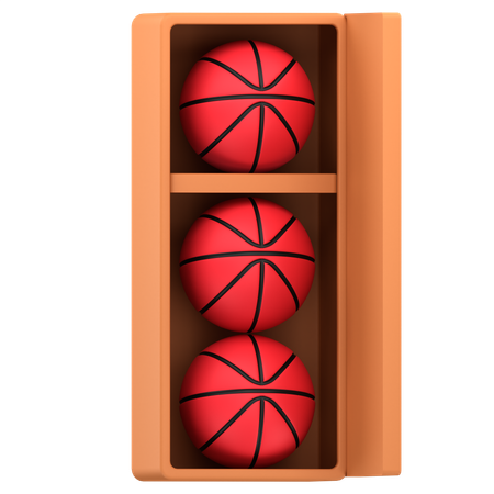 Armário de basquete  3D Icon