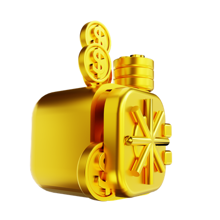 Armário do banco  3D Icon