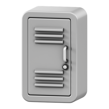 Armário do banco  3D Icon