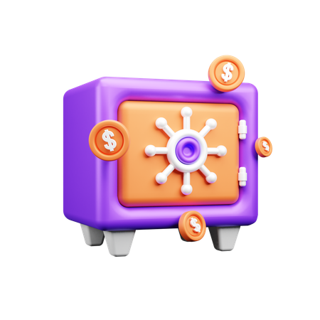 Armário financeiro  3D Icon