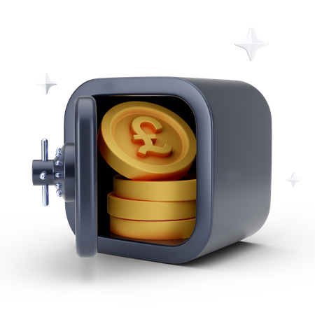 Armário de libra  3D Icon