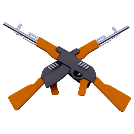 Armas militares  3D Icon