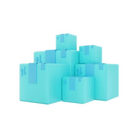Armazém de entrega  3D Icon