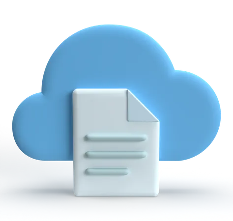 Armazenamento de arquivo  3D Icon
