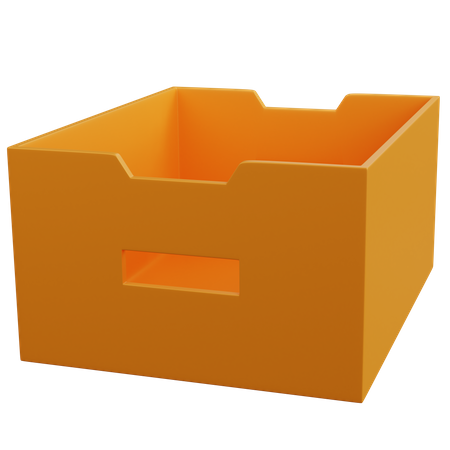 Armazenamento de arquivos vazio  3D Icon