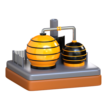 Armazenamento de óleo  3D Icon