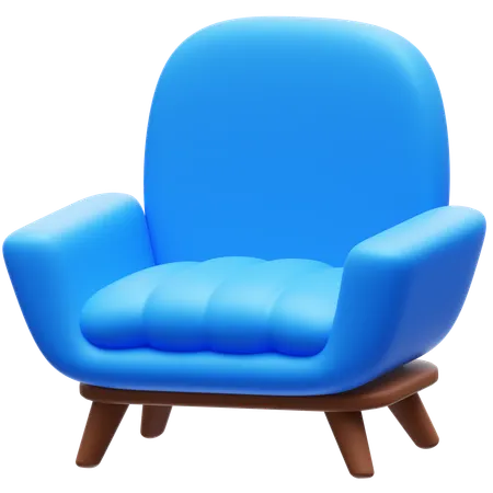 Armchair 3D Icon