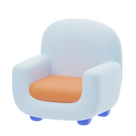 Armchair  3D Icon