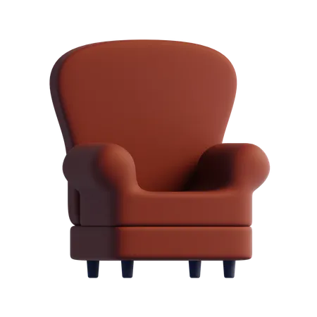 Armchair  3D Icon