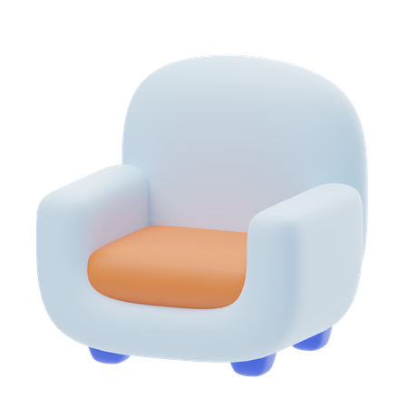 Armchair  3D Icon