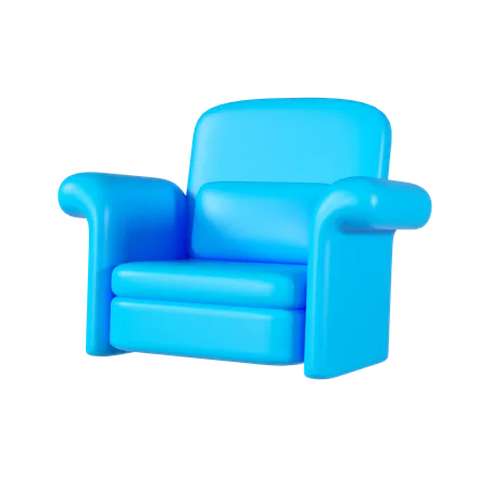 Armchair  3D Illustration