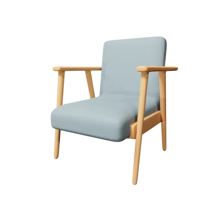 Armchair Download This Item 3D Icon