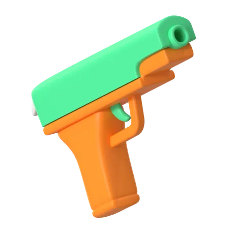 Pistolet  3D Icon