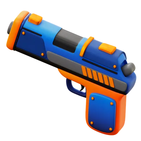 Pistolet  3D Icon