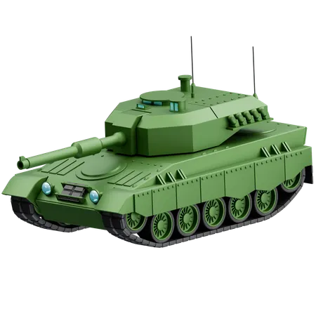 Char de l'armée  3D Icon