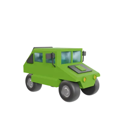 Jeep de l'armée  3D Icon