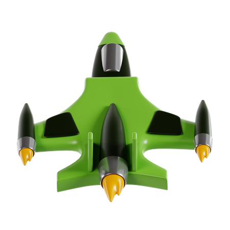 Avion de l'armée  3D Icon