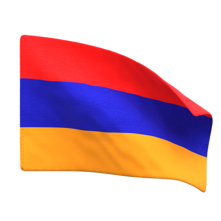 Armenia Flag  3D Icon