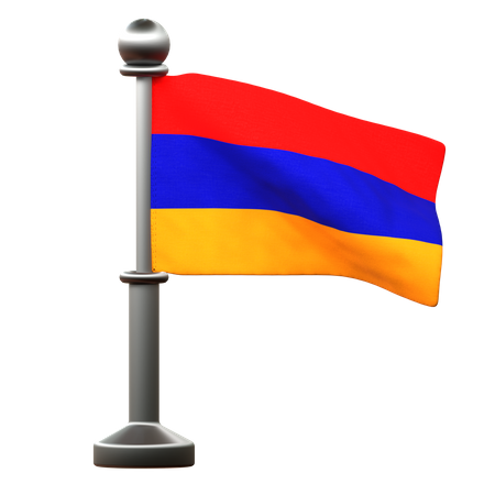 Armenia Flag  3D Icon