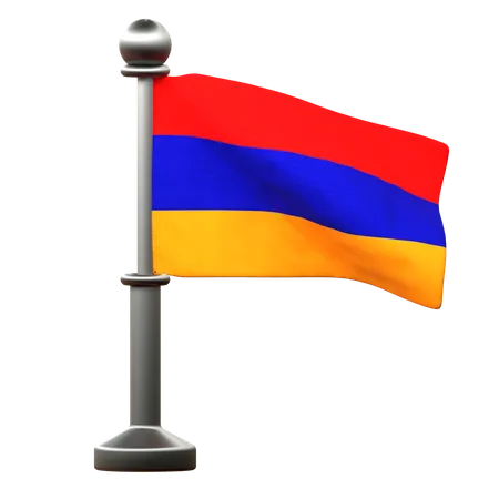 Armenia Flag  3D Icon