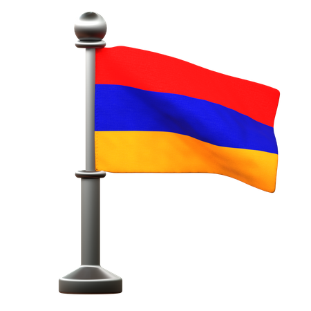 Armenia Flag  3D Icon