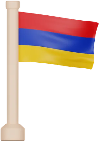 Armenia Flag  3D Icon