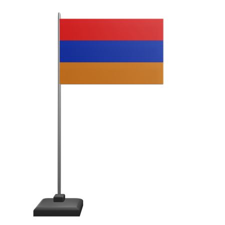 Armenien flagge  3D Icon