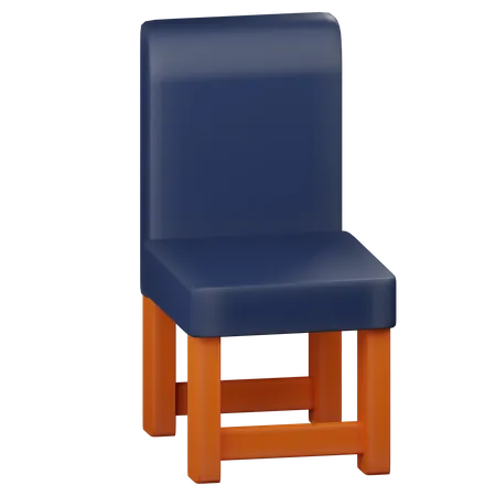 Armless Chair  3D Icon