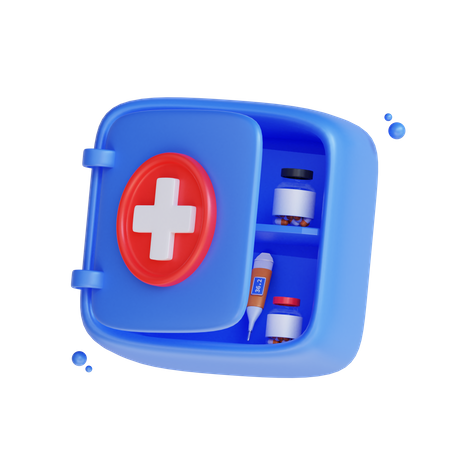Cabinet médical  3D Icon
