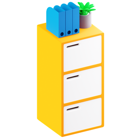 Armoire de bureau  3D Icon