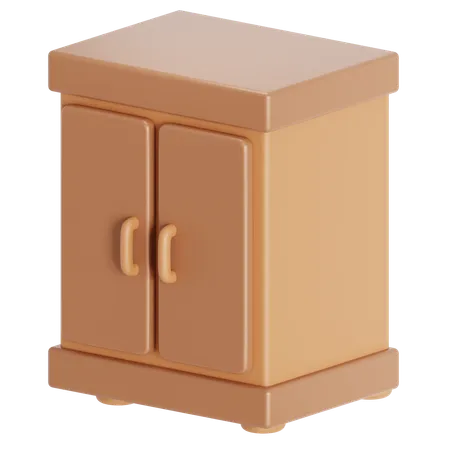 Armoire simple  3D Icon