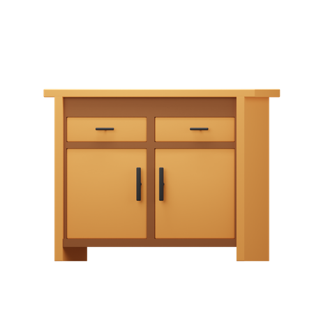 Armoire simple  3D Icon