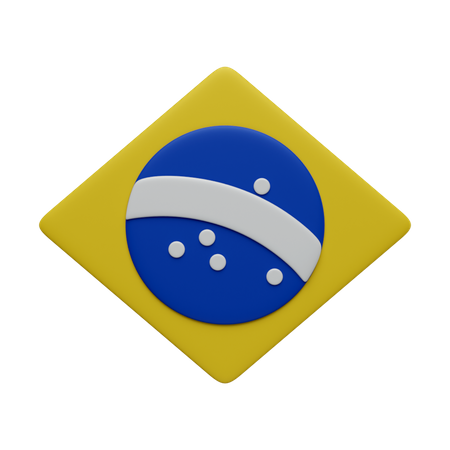 Armoiries brésiliennes  3D Icon